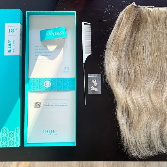 Halo Couture 18” hair extensions